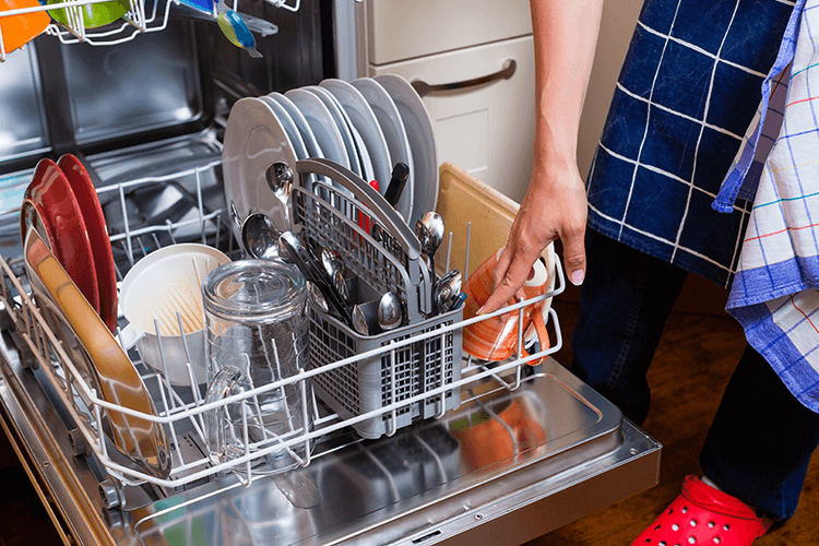 don't use the dishwasher unless it is completely full