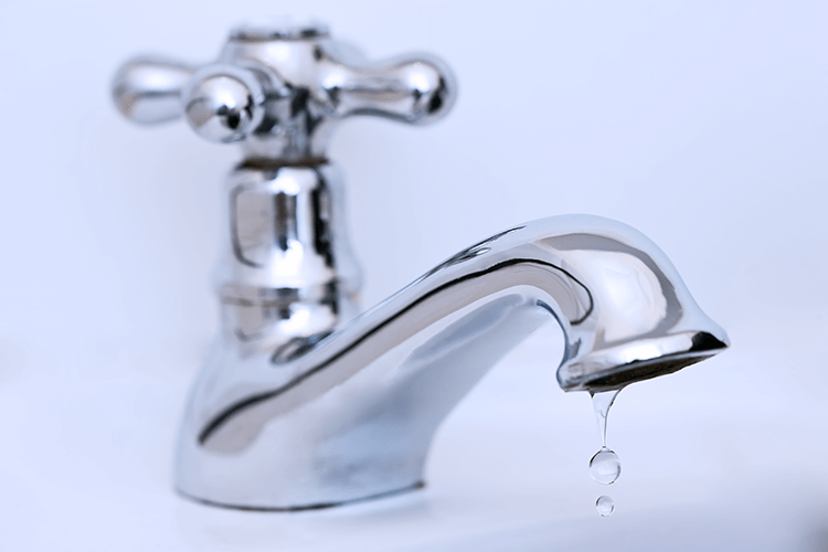 fix leaking faucets to save water