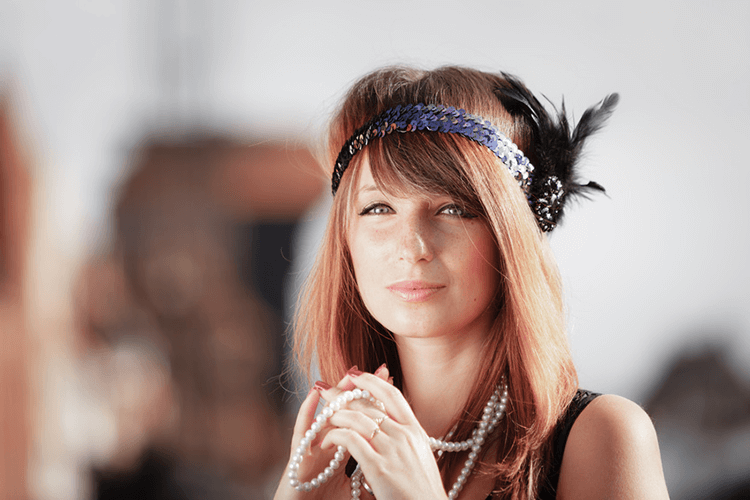 Example Stock Photograph: Young Girl in Period Costume